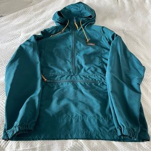 Mens L.L. Bean Classic Anorak Pullover